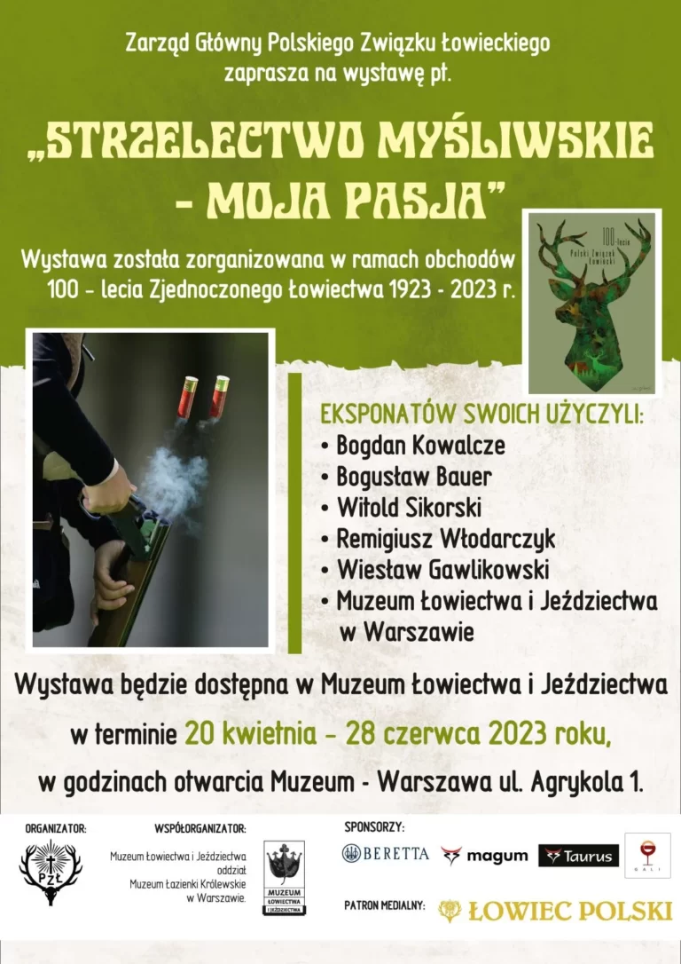 Read more about the article Wystawa ,,Strzelectwo myśliwskie – moja pasja”